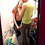 Pic of ATMovs.com - Horny amateur teen girl makes her very first porno