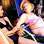 Pic of Hot babe fisting a mature lesbian