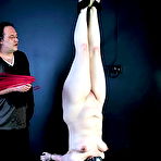 Pic of Suspended Tit Whipping