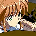 Pic of Busty hentai girl banged out by a hot man outdoors