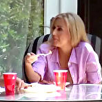 Pic of Pervsonpatrol.com amateur girls, voyeur girls, hardcore sex Cute beautiful blonde teen bends over to suck a huge cock