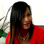 Pic of Hot tranny in red getting double dicked