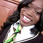 Pic of 
Busty exploited black teen Cocoa Shanelle rides and sucks dick in free interracial pornvideos
