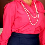 Pic of AllOver30 Free - Presents Mature Secretary Andi Stripping