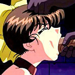 Pic of Chain up hentai swetie deep blowjobs a pervert cock