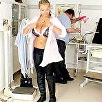 Pic of Donna harrassed during vagina gynecological check up