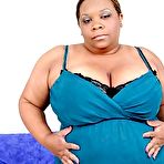 Pic of Fat large black plumper girl ChockLick shoving enormous ass 