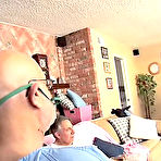 Pic of Jurassic Cock: Dirty old fart screwing beautiful and horny brunette teen