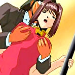 Pic of Pretty hentai girl deep bounced by a guy in toilet