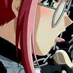 Pic of *Bondanime.com*-->>Chained hentai teen forced to lick a hard cock