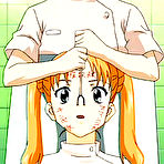 Pic of Bondanime.com - Humiliated Japanese anime nurse sucks a black stiff cock  