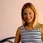 Pic of Strip Teasing Blonde Babe