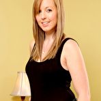 Pic of Claire Louise in denim shorts and pantyhose | Only Tease Fan