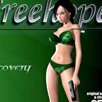 Pic of Prison girl 3D sex cartoons: BDSM fetish comics and bondage anime story about virgin teen petite schoolgirl having crazy hardcore sex and facial blowjob with huge cock of uniforming cop