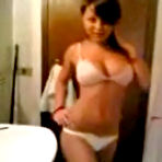 Pic of Sexy cutie's hot striptease