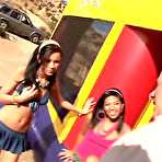 Pic of Jurassic Cock: Two hot amateur teens getting fucked hard