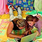 Pic of NASTY ANGELS - || - Flirting Teen Girls Sucking After School