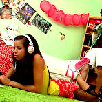 Pic of Kiki18:: Kiki, teen blowjob, hot teen, teen fucked Sexy brunette babe gets on her knees to suck hard big dick