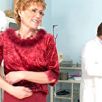 Pic of 53 years old Mom Mila gets a proper pussy checkup 