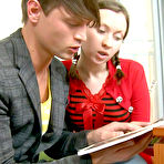 Pic of FuckStudies.com - Hot teen offers her taut ass to her tutor