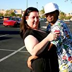 Pic of Chubby gigantic enormous plumper Sassy swinging her fat tits