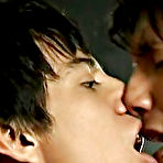 Pic of At Fred's place, Fred takes Morgan to the kitchen dick small boys