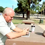 Pic of Jurassic Cock: Old dirty teacher fart fucking his hot pretty student