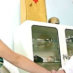 Pic of Natural boobs Monika treated by naughty skillful gyno clinician