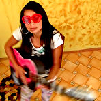 Pic of Kiki18:: Kiki, teen blowjob, hot teen, teen fucked Stunning amateur brunette gets her ass fingered indoors