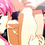 Pic of *Bondanime.com*-->> Cute hentai love to fucked in a raunchy groupsex