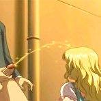 Pic of TITANIME.COM PRESENTS : Busty hentai coed oralsex and standing fucked by her master 