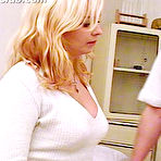 Pic of Cute chubby blond embarressing gyno exam