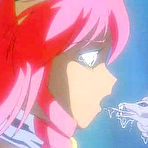 Pic of Bondanime.com - Redhead hentai gets squeezed her tits and pussy drilled by monster snake 