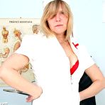 Pic of Agnesa aged nurse hole vaginal speculum gaping