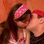 Pic of Cute teen fucks a biker guy