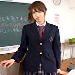 Pic of Cute Akiho Yoshizawa touched by her teacher :: Idols69.com