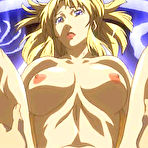 Pic of Bondanime.com - Blonde hentai babe sucking a bigcock in the ritual sex