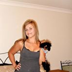 Pic of Curvy amateur GF taking pics of herself and her toys