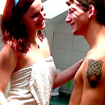 Pic of TEEN Burg Flash Porn Gallery @ Cutte amateur teen with perky tits fucks a huge white cock