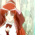 Pic of Bondanime.com - Roped hentai servant Princess with bigtits hard fucked in the forest  