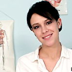 Pic of Pretty nurse Rita  pussy spread and  medical instruments insertion