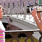 Pic of MY 18 Teens Flash Porn Gallery  Super fine brunette teen with big tits sucks some great cock