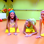 Pic of LittleCaprice @ Four hot sexy girls having groupsex with one lucky man