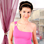 Pic of Camilla Ken - Sweet Camilla Ken takes off her clothes and then opens her clean shaved pussy.