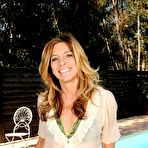 Pic of AllOver30 Free - Cougar Monique Naked Poolside