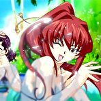 Pic of Beautiful hentai girls smiling in bikinis