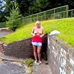 Pic of Blonde Lenas Public Nudity