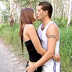 Pic of Extreme Ladyboys video - Tranny licks up every drop of jizz like a good whore