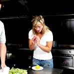 Pic of ElegantRaw.com video: Badass Kitchen - Starring: Alysa Gap