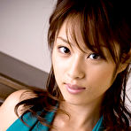 Pic of Ayaka Noda Asian shows sexy legs and ass under long blue dress